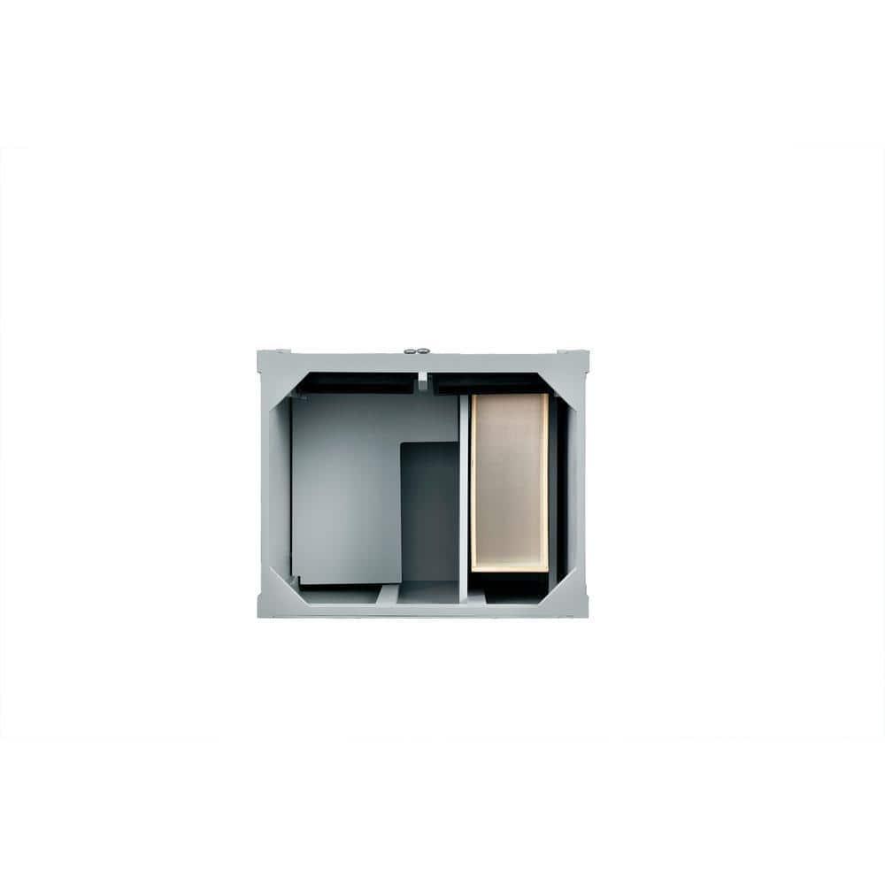 Urban Gray Plywood Single Vanity with Backsplash