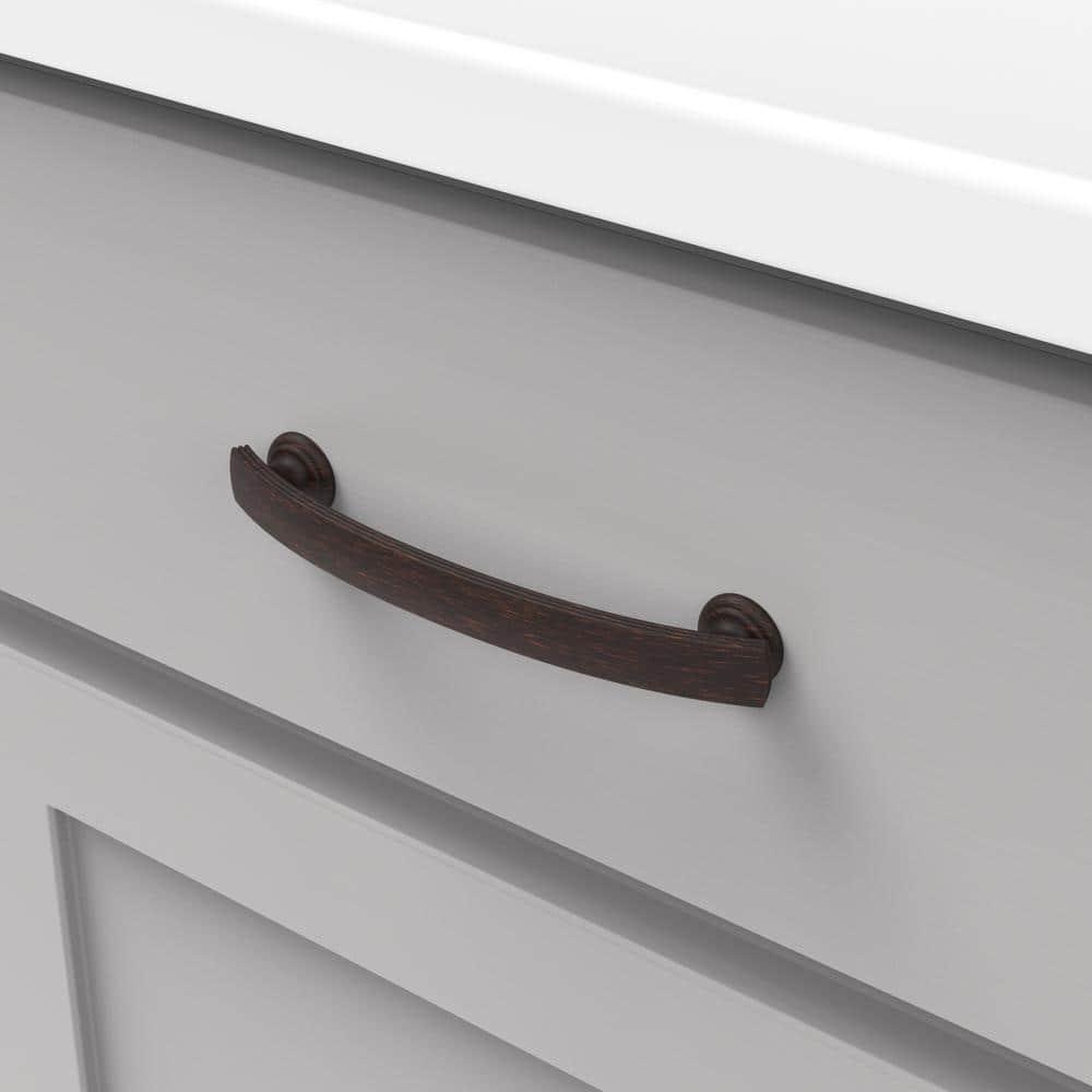Hickory Hardware American Diner Kitchen Cabinet Handles, Solid Core Drawer Pulls for Cabinet Doors, 5-1/16" (128mm) (Set of 10)
