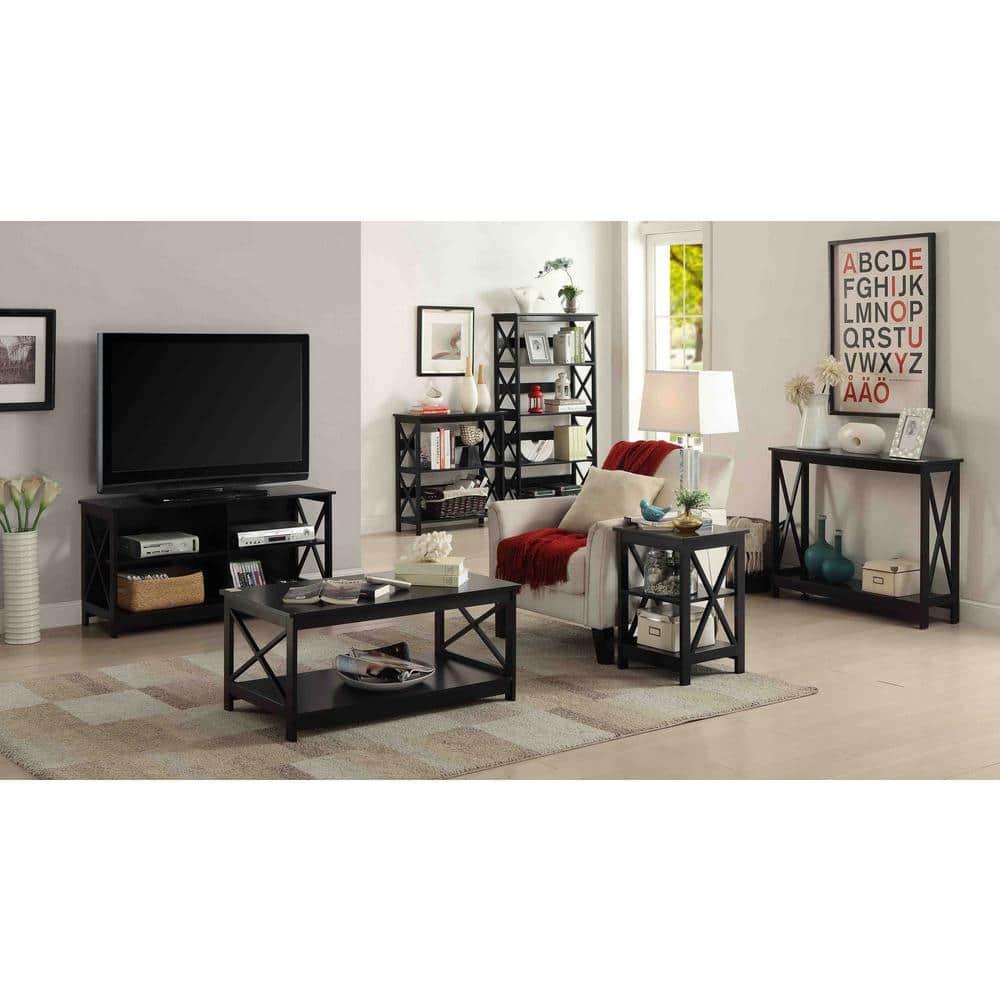 Oxford End Table With Black Finish