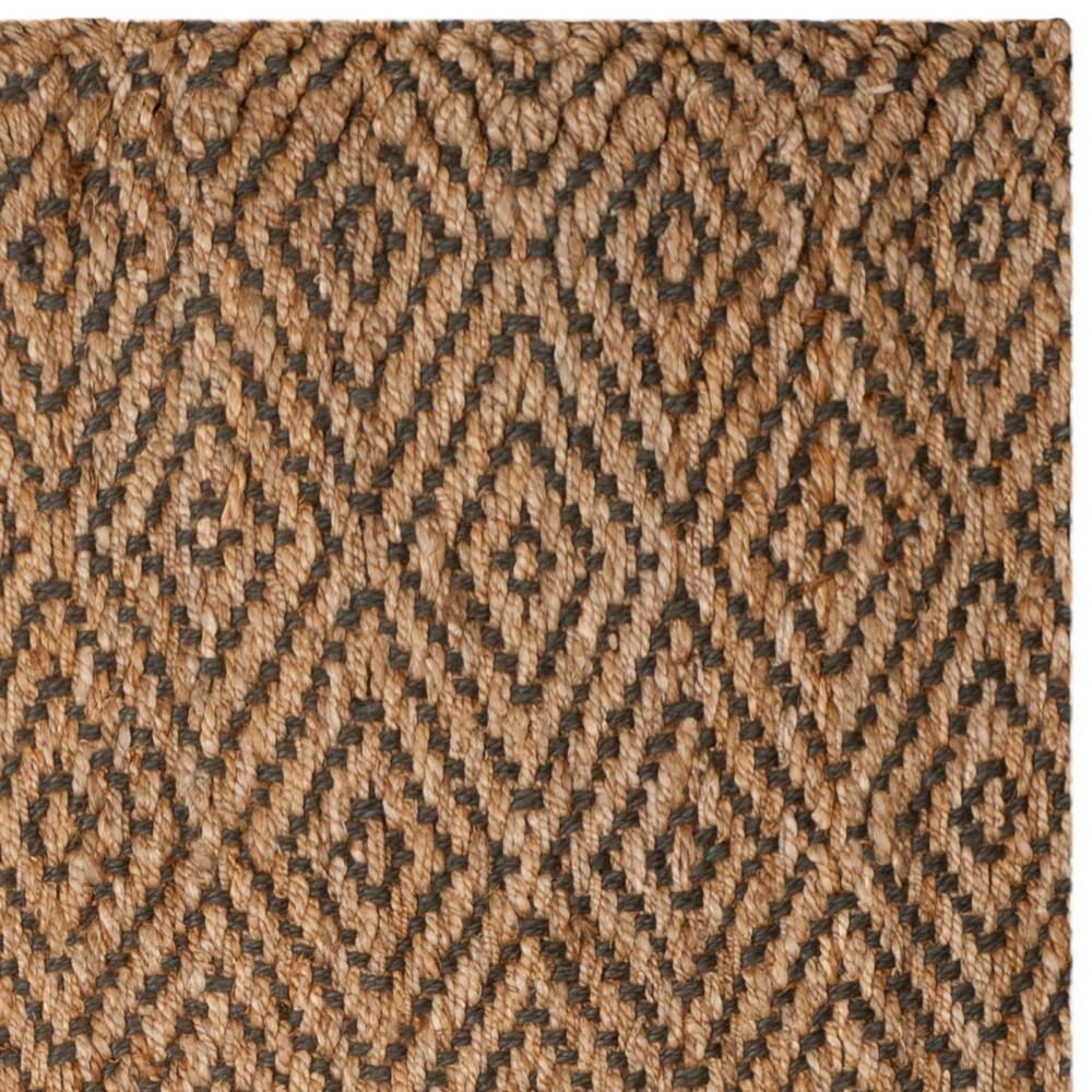 Natural Fiber NF181 Hand Woven Area Rug - Natural/Grey - 5'x5' - Safavieh.
