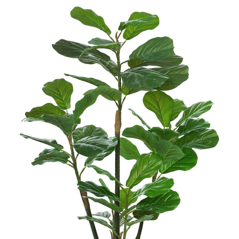 Artificial Fiddle Leaf Fig Plant in Planter (Set of 2)