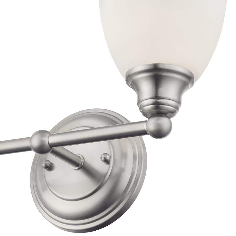Livex Lighting Somerville 2 - Light Vanity in  Brushed Nickel