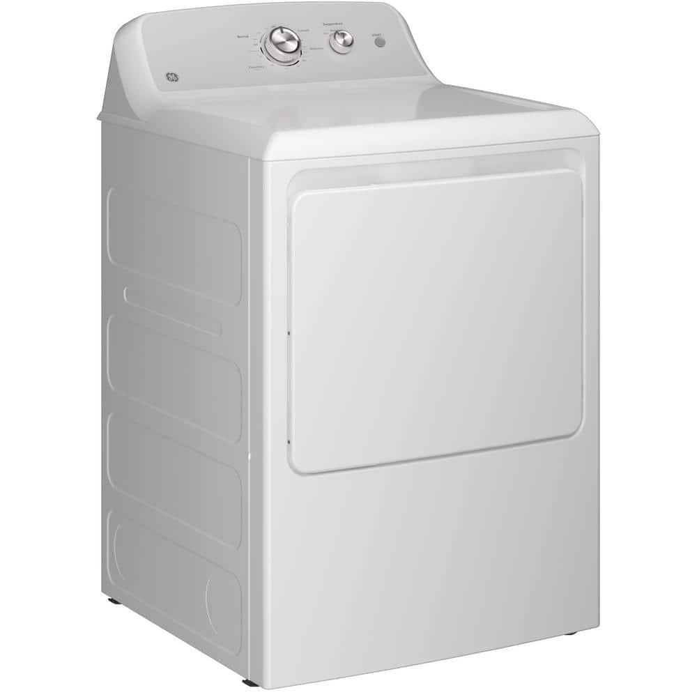 GE Appliances GE 7.2 Cu Ft Capacity Electric Dryer With Up To 120 Ft Venting​ And Reversible Door​