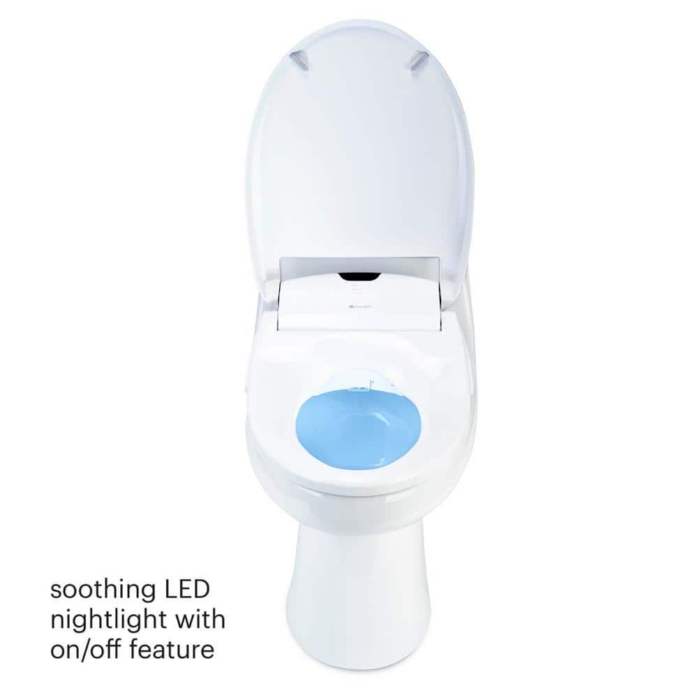 Brondell S1400-RW Swash 1400 Luxury Bidet Toilet Seat Round