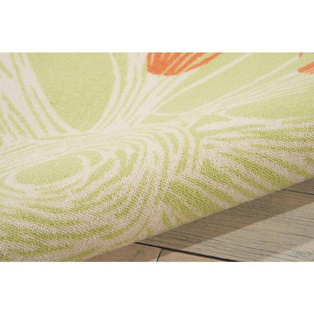 Nourison Home & Garden Ivory Indoor/Outdoor Area Rug RS022 5'3" x 7'5"