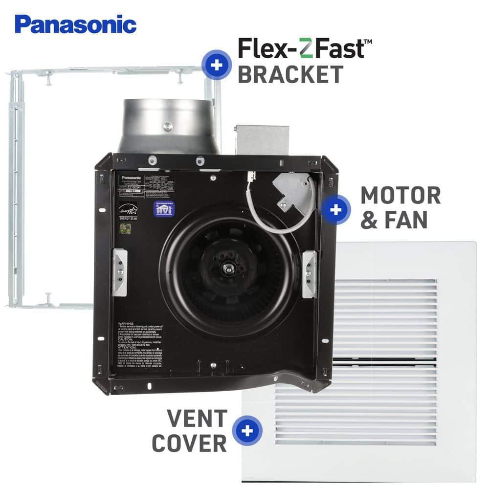 Panasonic WhisperCeiling Bathroom Exhaust Fan, 290 CFM, FV-30VQ3
