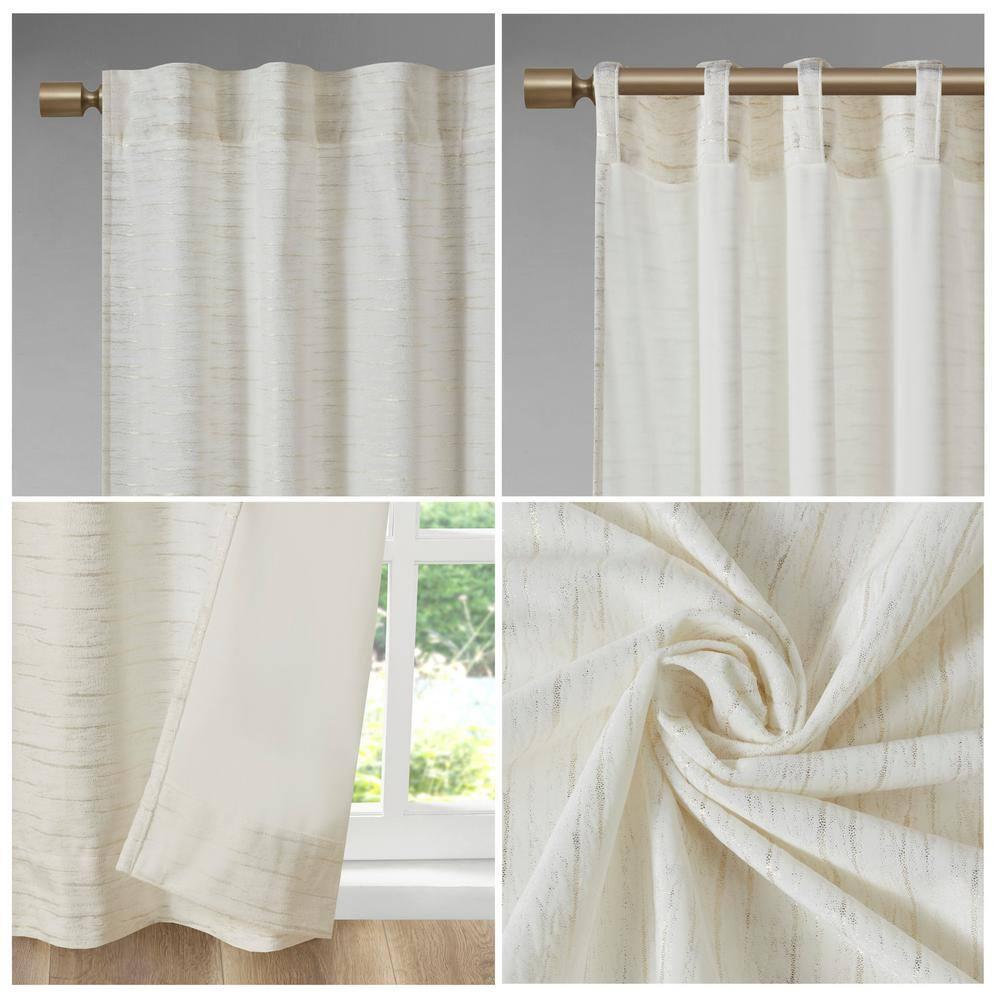 510 Design Colt Room Darkening Poly Velvet Rod Pocket/Back Tab Curtain Panel Pair (Set of 2)