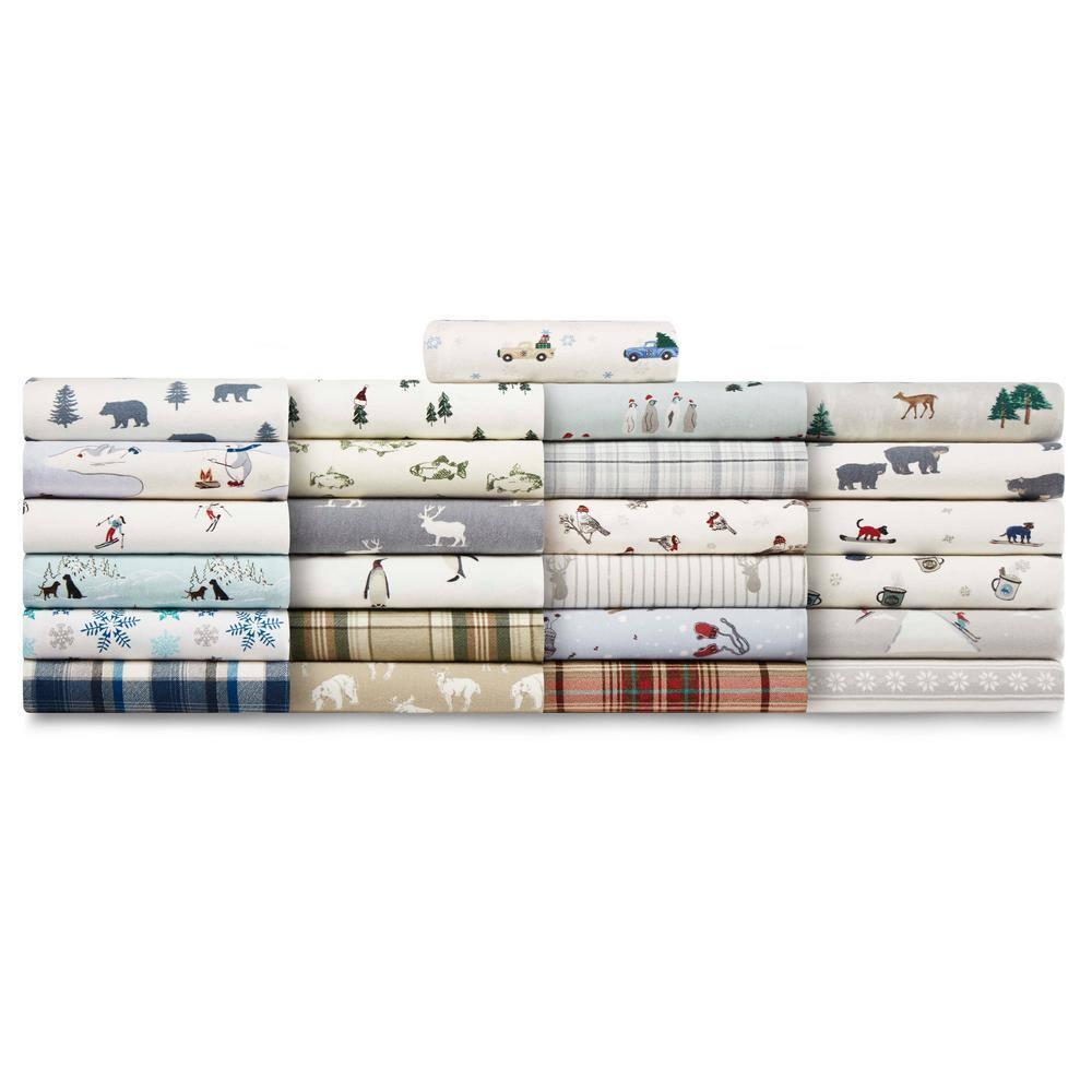 Eddie Bauer Eddie Bauer Cozy Cotton Flannel Sheet Sets