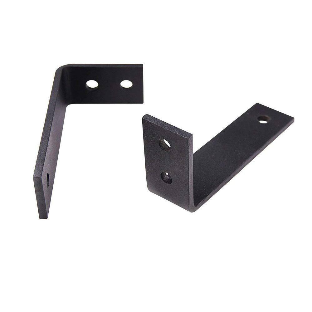 Quadro Frosted Glass Barn Doors with Installation Hardware Kit
