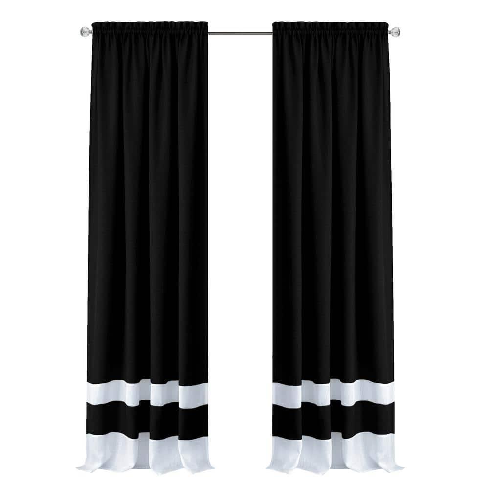Achim Darcy Rod Pocket Window Curtain Panel