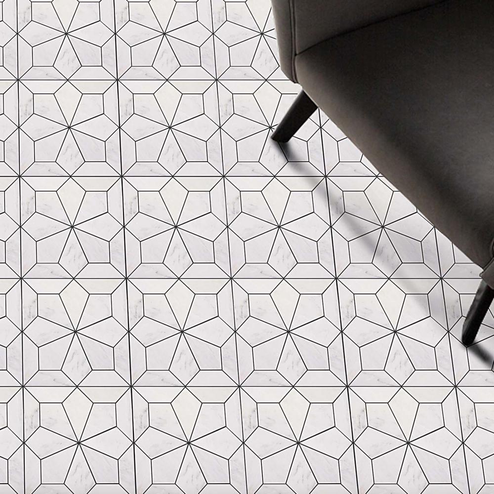Blomma Marble Random Mosaic Wall & Floor Tile