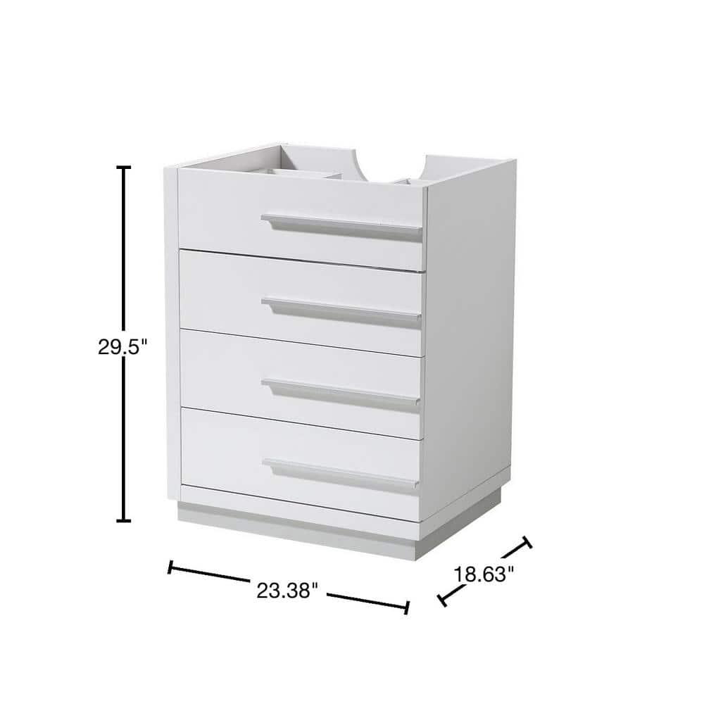 Fresca Livello 24" Single Bathroom Vanity Base Only