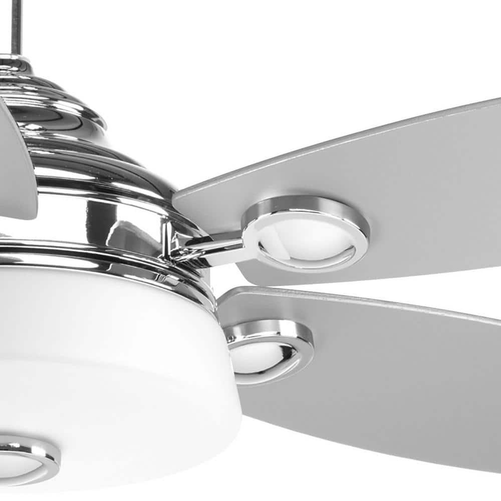 Graceful Collection 54" 5 Blade Fan w/ LED Light