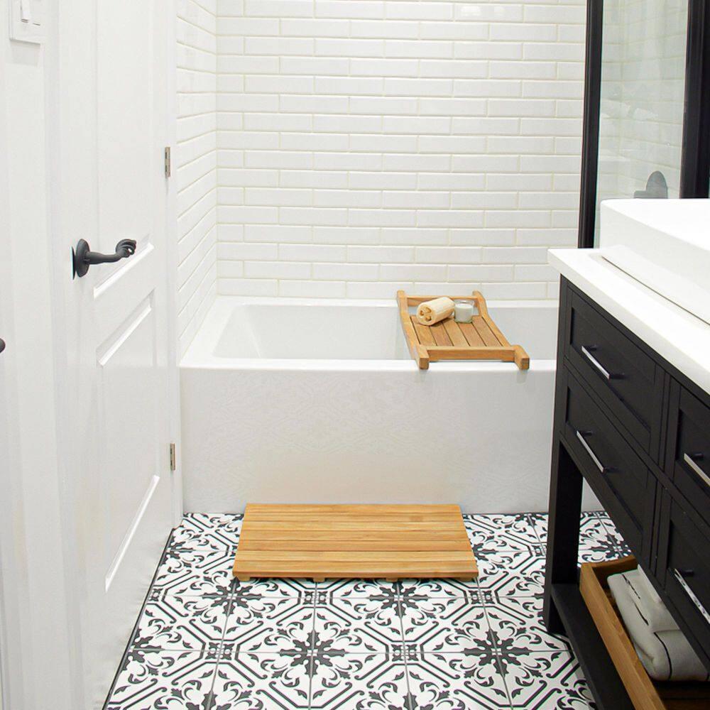 Teak Shower Mat