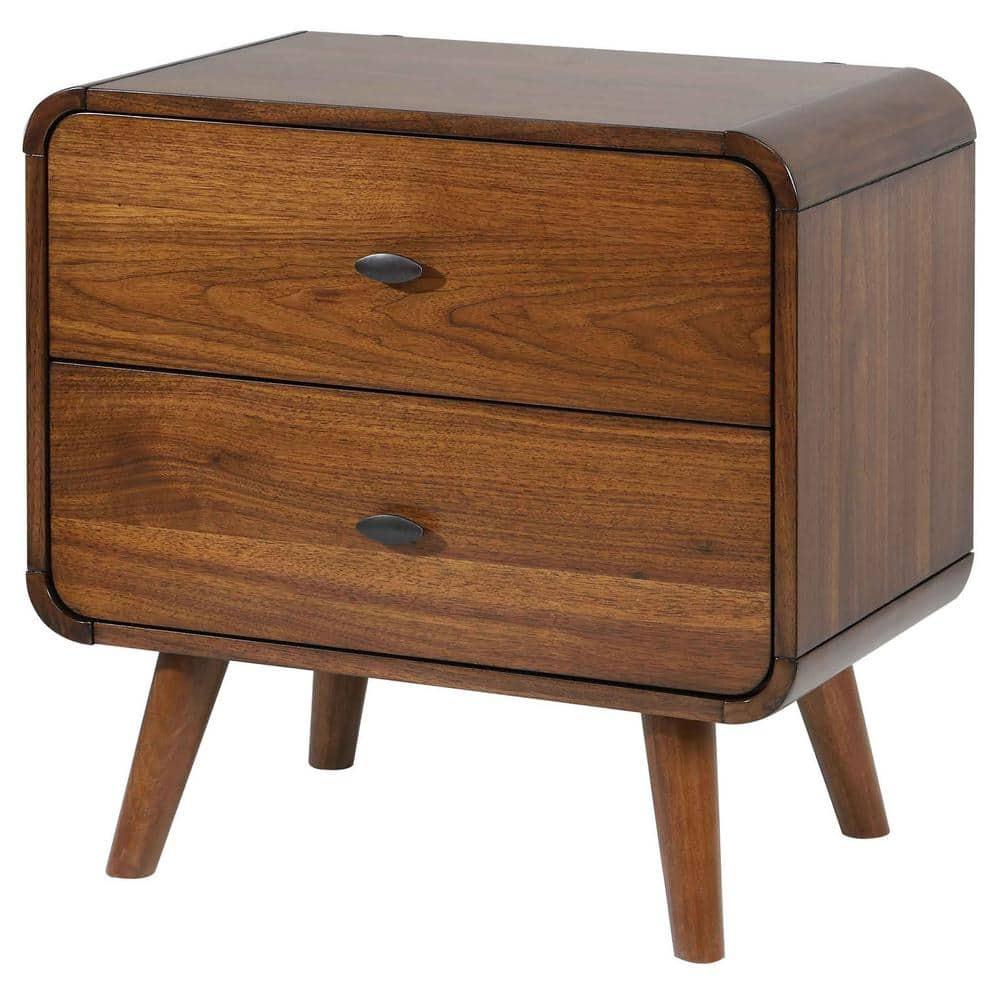 Coaster 205132-CO Nightstand, Dark Walnut