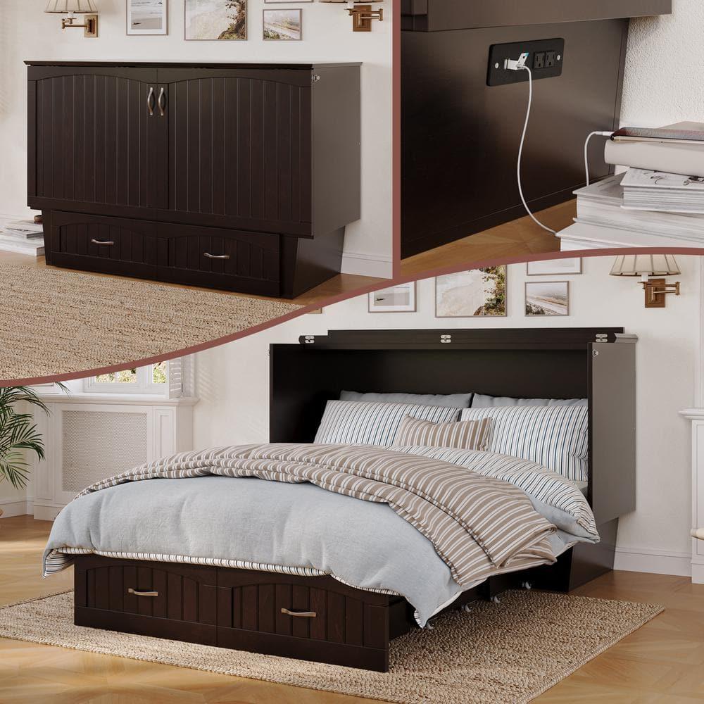 Nantucket Murphy Bed Chest USB Turbo Charger - AFI
