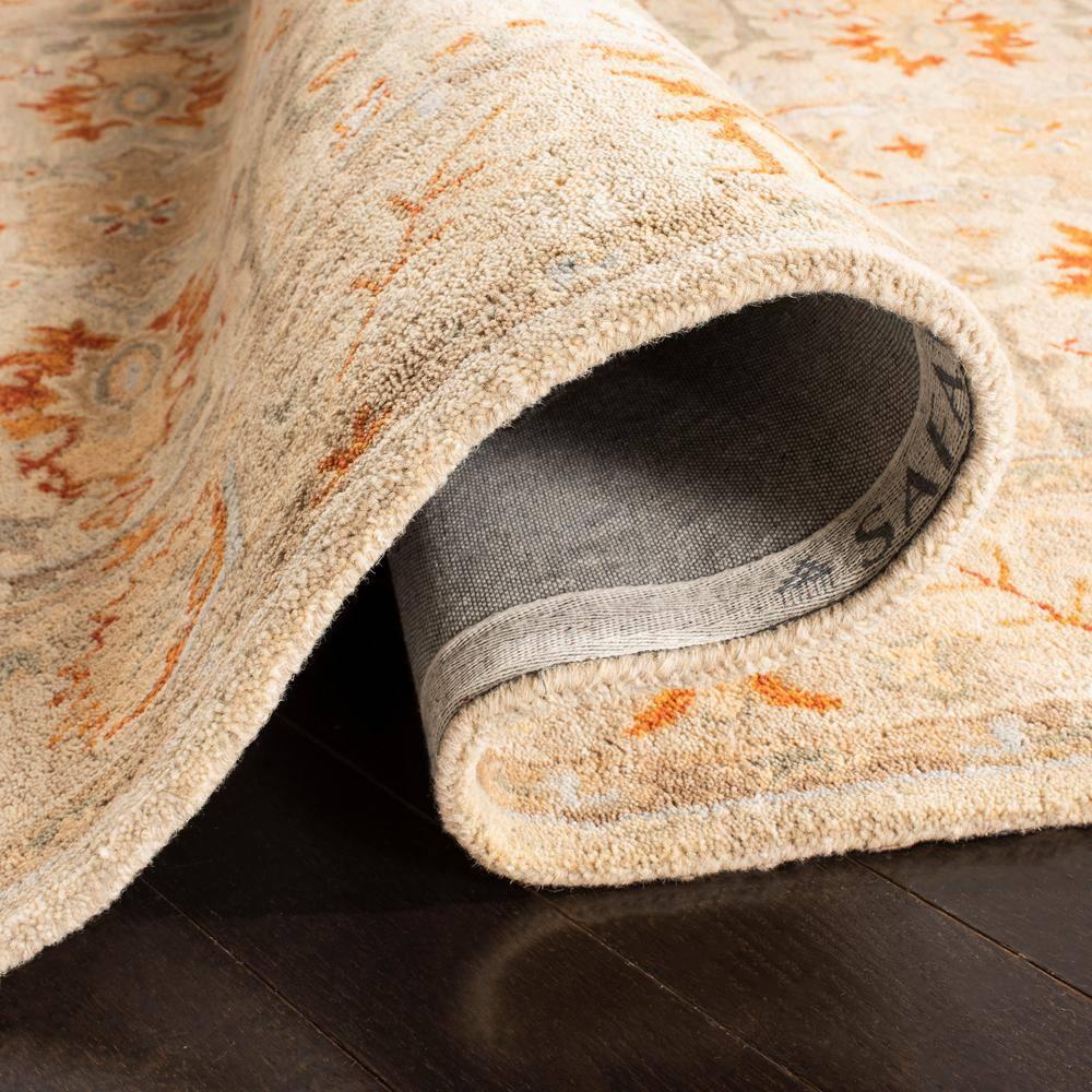 Antiquity AT63 Hand Tufted Area Rug - Beige/Multi - 6'x9' - Safavieh.