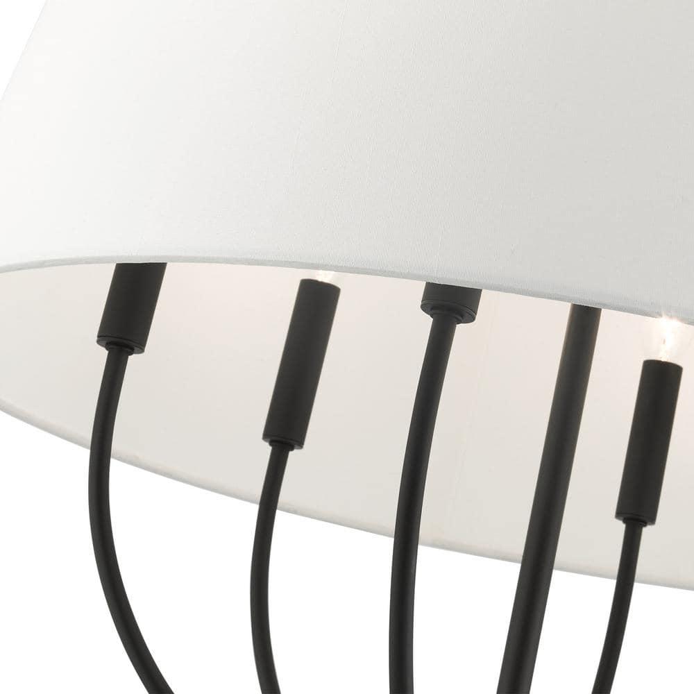 Livex Lighting Ridgecrest 6 - Light Pendant in  Black
