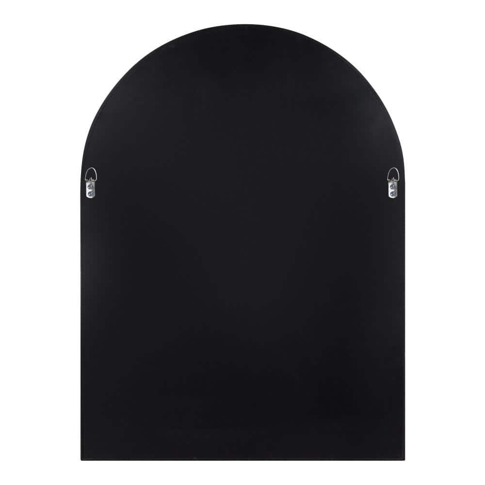 Kate & Laurel All Things Decor 24"x32" Valenti Mid-Century Modern Arched Wall Mirror: Includes Mounting Hardware