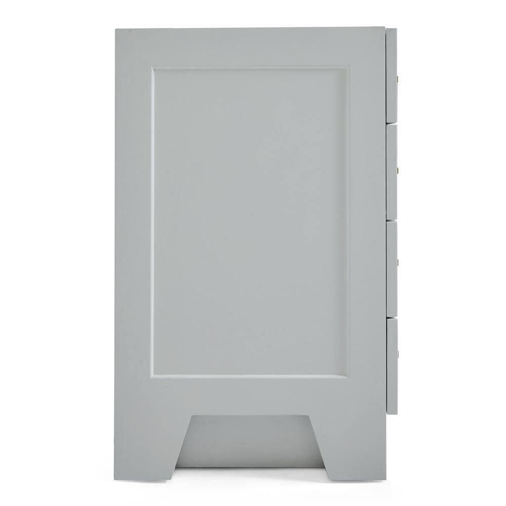 Ariel Q048s-Bc Taylor 48" Free Standing Hardwood Single Vanity Cabinet Only - Grey