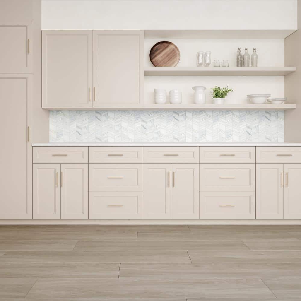 Bedrosians Ferrara Marble Mosaic Wall & Floor Tile (Set of 10)