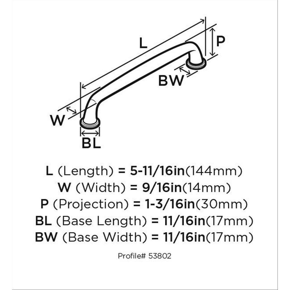 Kane 5 1/16" Center to Center Arch Pull