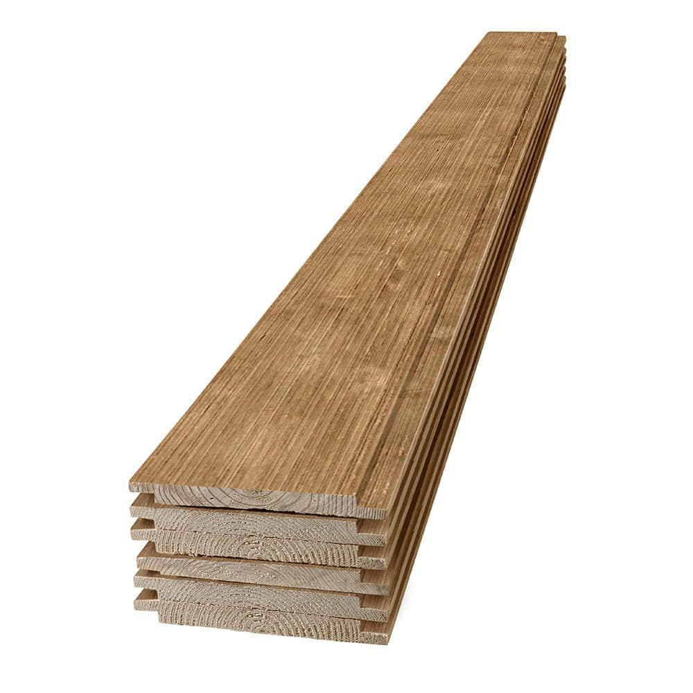 UFP-Edge 7.1 in. x 96 in. Rustic Shiplap Boards (Set of 6)