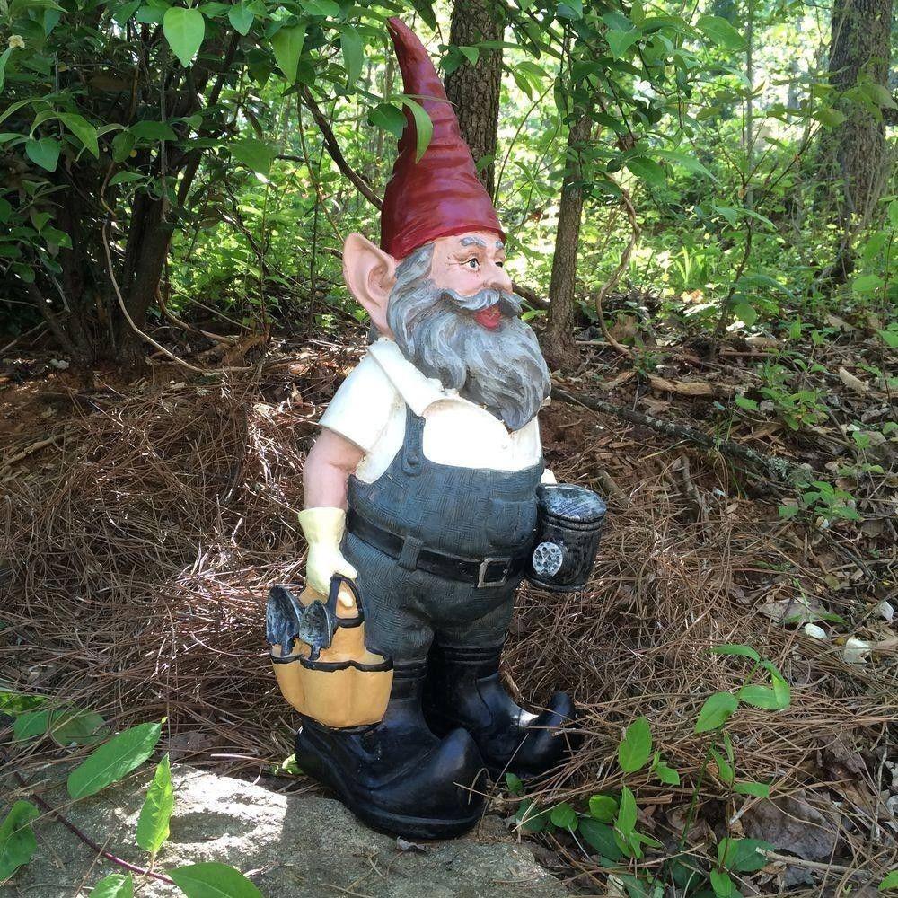 HomeStyles Nowaday Gnome Gardener Garden Statue