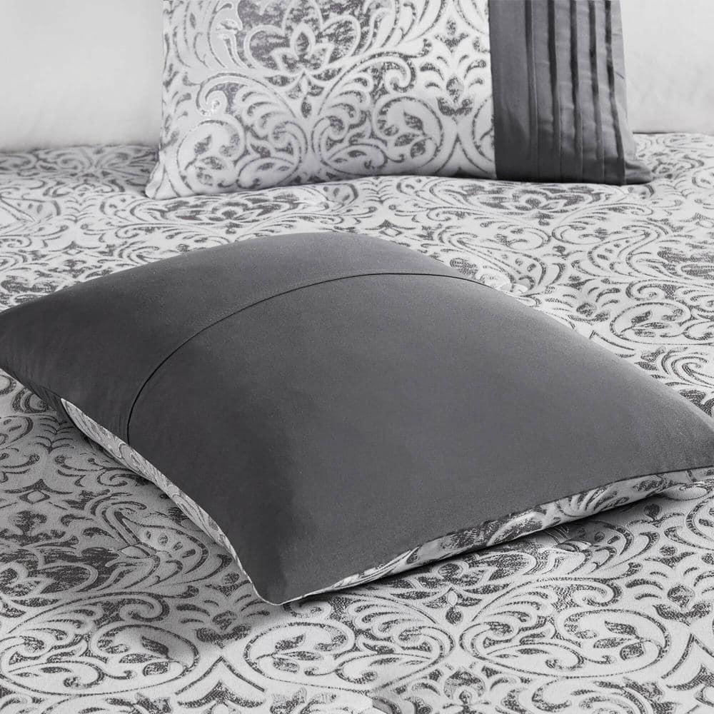 Emilia 12 Piece Jacquard Comforter Set with Bed Sheets