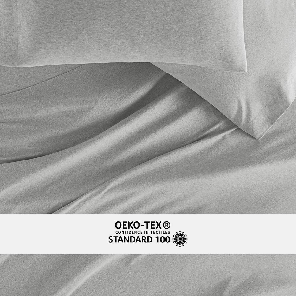4 Piece 100% Cotton Jersey Knit Sheet Sets