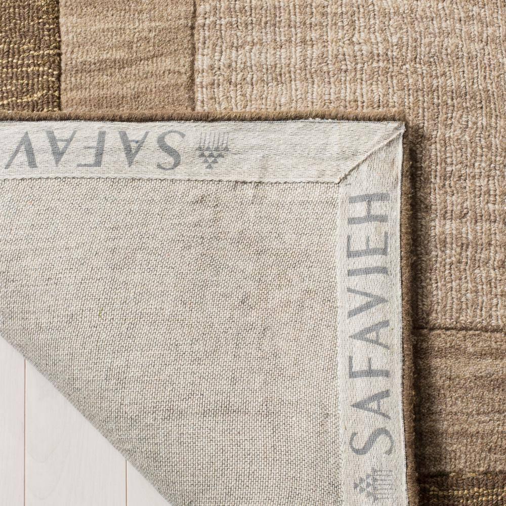 Impressions IM821 Hand Loomed Area Rug - Beige/Brown - 6'x6' - Safavieh
