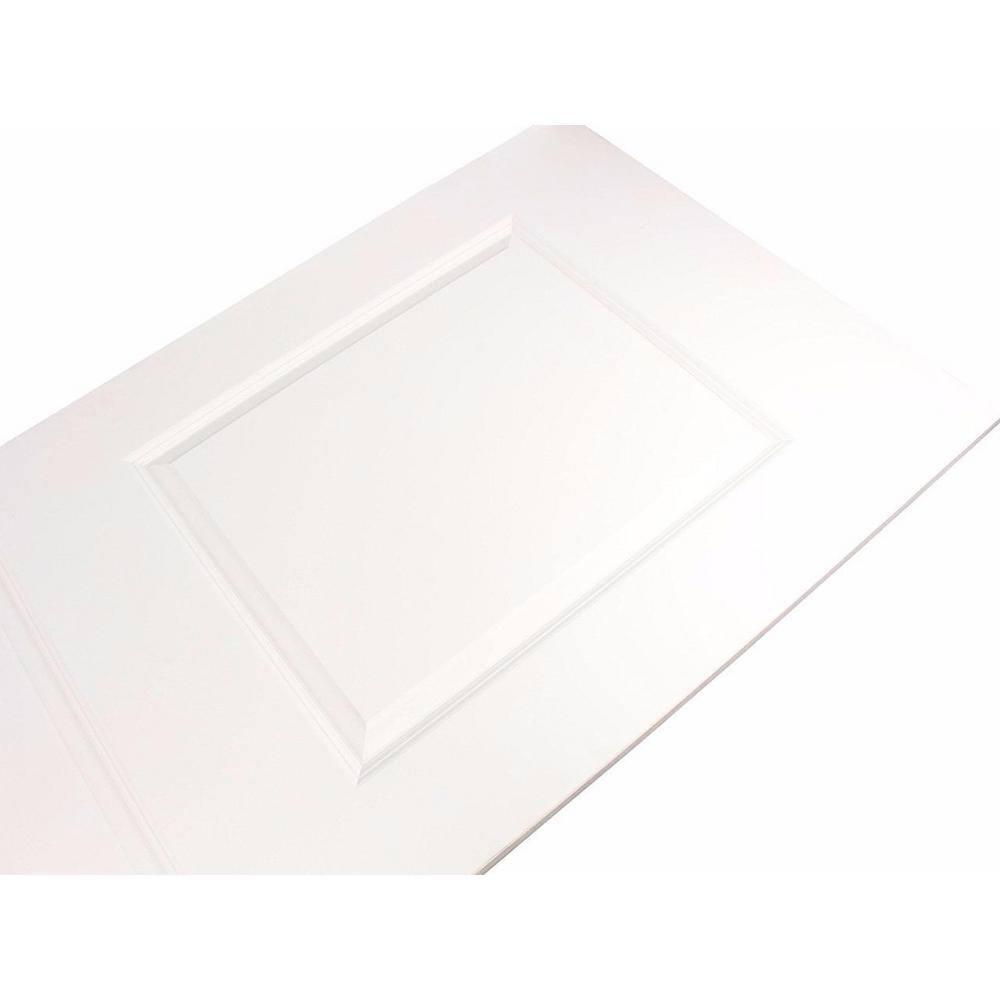 30'' x 86'' Solid + Manufactured Wood Paneled Primed with Installation Hardware Kit Barn Door