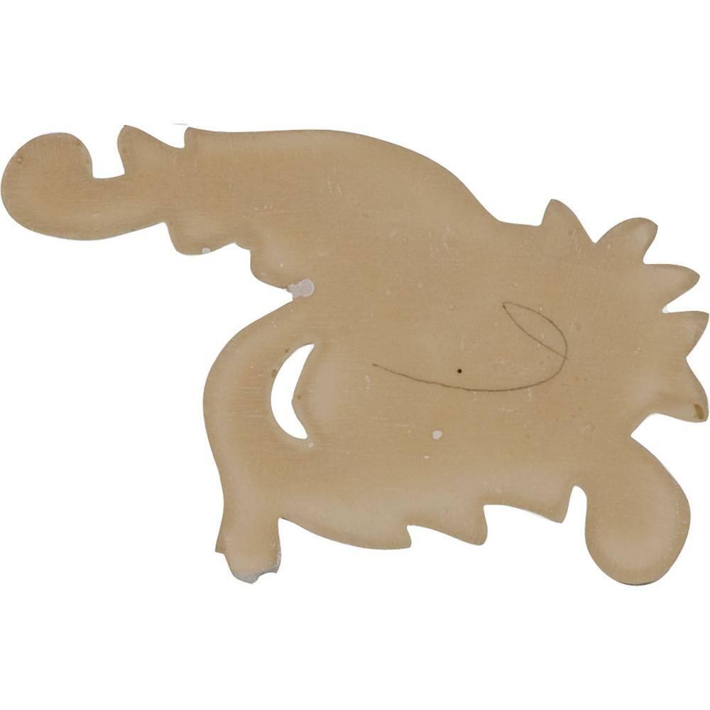 Ekena Millwork 15 3/4"W x 5 1/8"H x 1 1/8"P Robin Scroll Onlay, Left