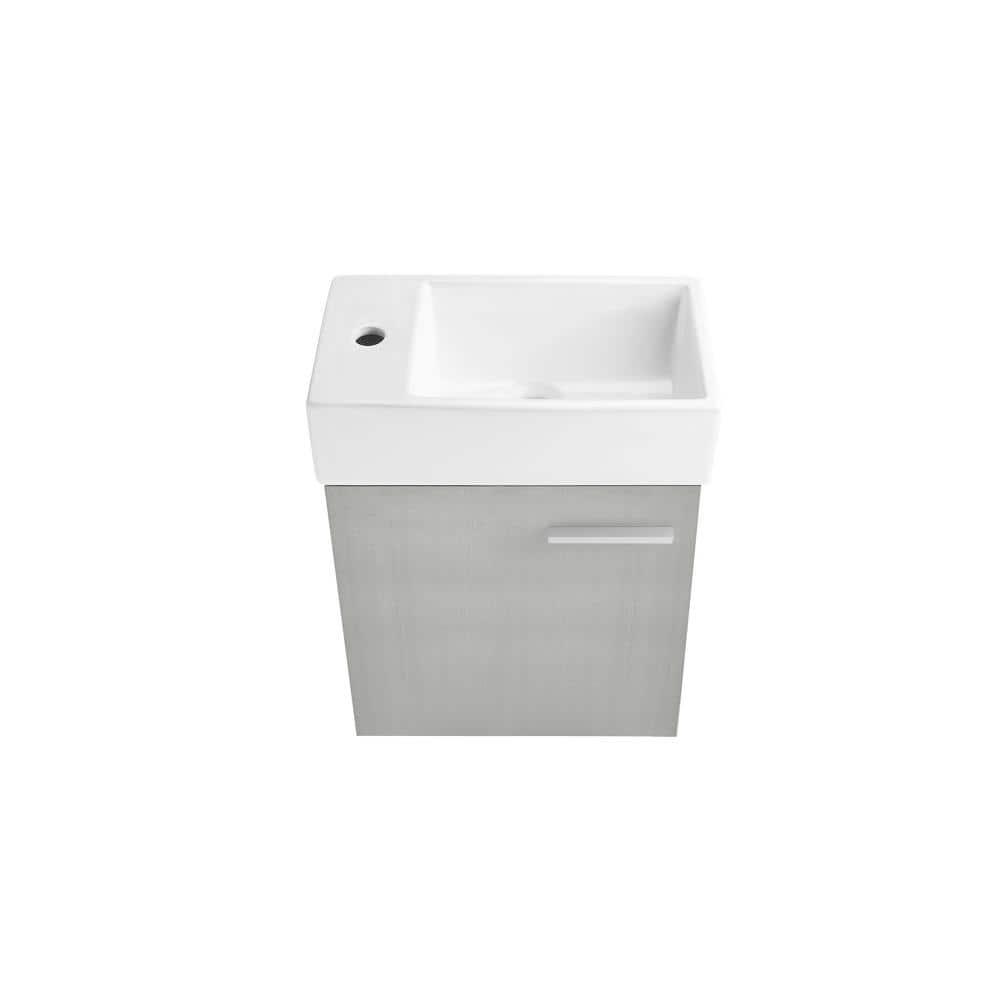 Colmer 18" Wall-Mounted Bathroom Vanity