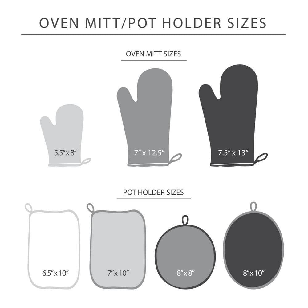 KitchenAid® KitchenAid Asteroid Solid Textured Mini Oven Mitt (Set of 2)