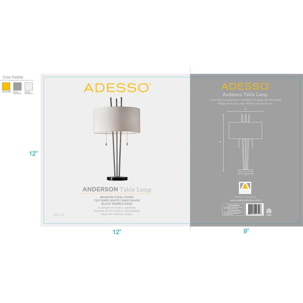 Adesso Anderson Table Lamp
