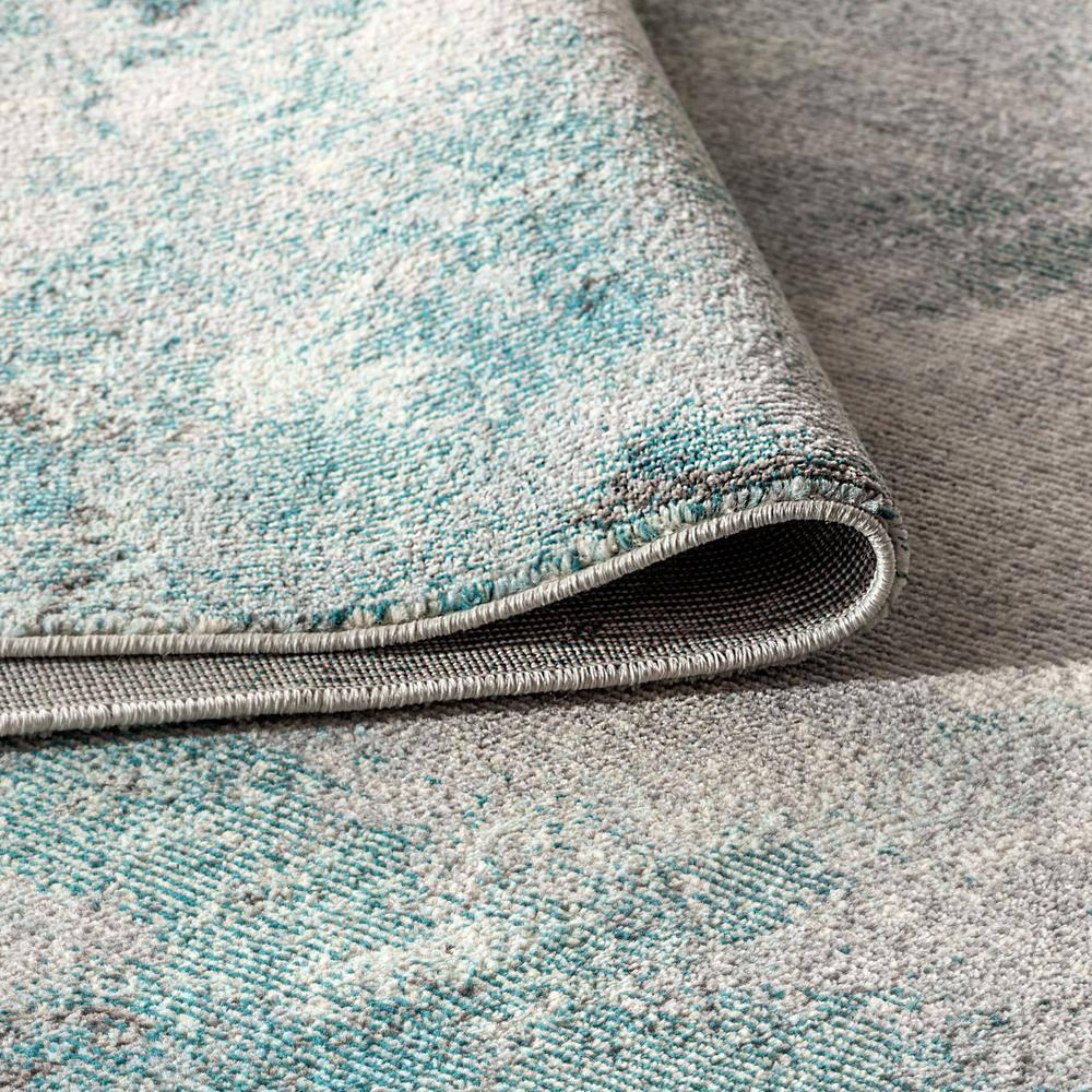 JONATHAN Y Contemporary POP Modern Abstract Vintage Cream/Blue 5 ft. x 8 ft. Area Rug