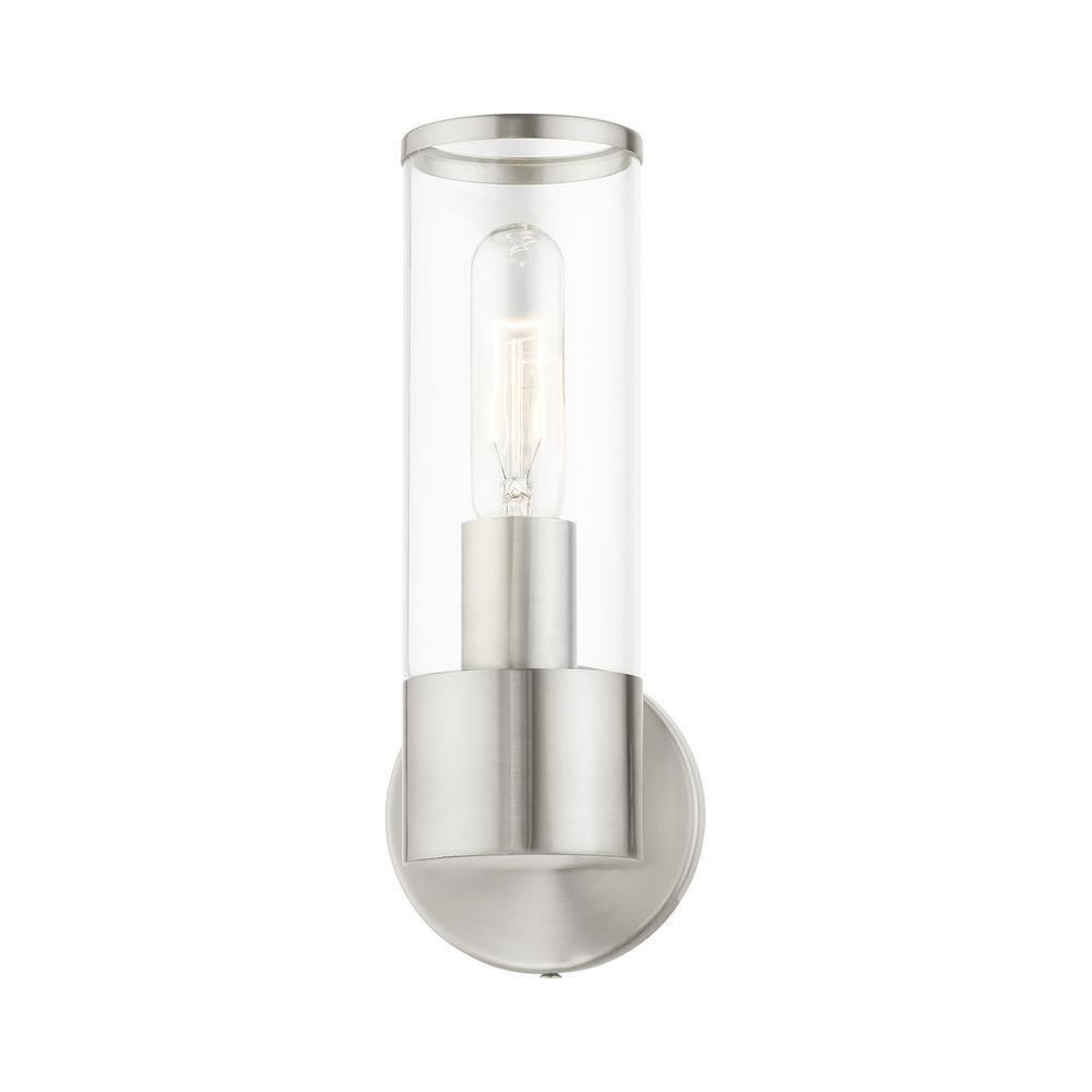 Livex Lighting Banca 1 - Light Sconce in  Brushed Nickel