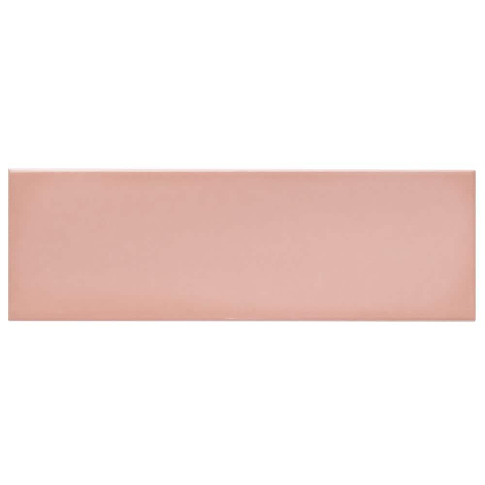 Remington 3.93 in. x 11.81 in. Polished Porcelain Subway Wall Tile (13.55 Sq. Ft. / Case)