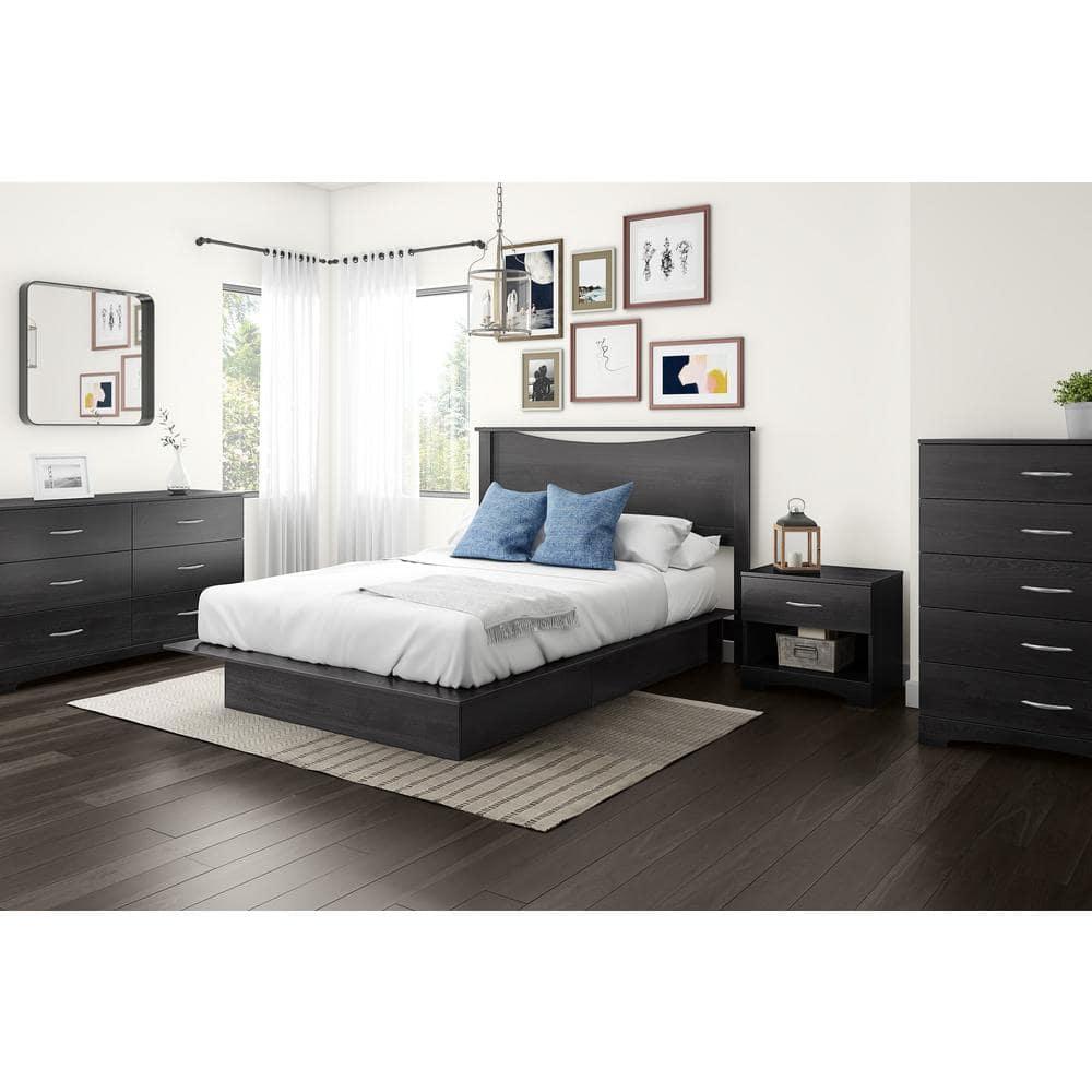 South Shore Step One, Contemporary Dresser,  Gray
