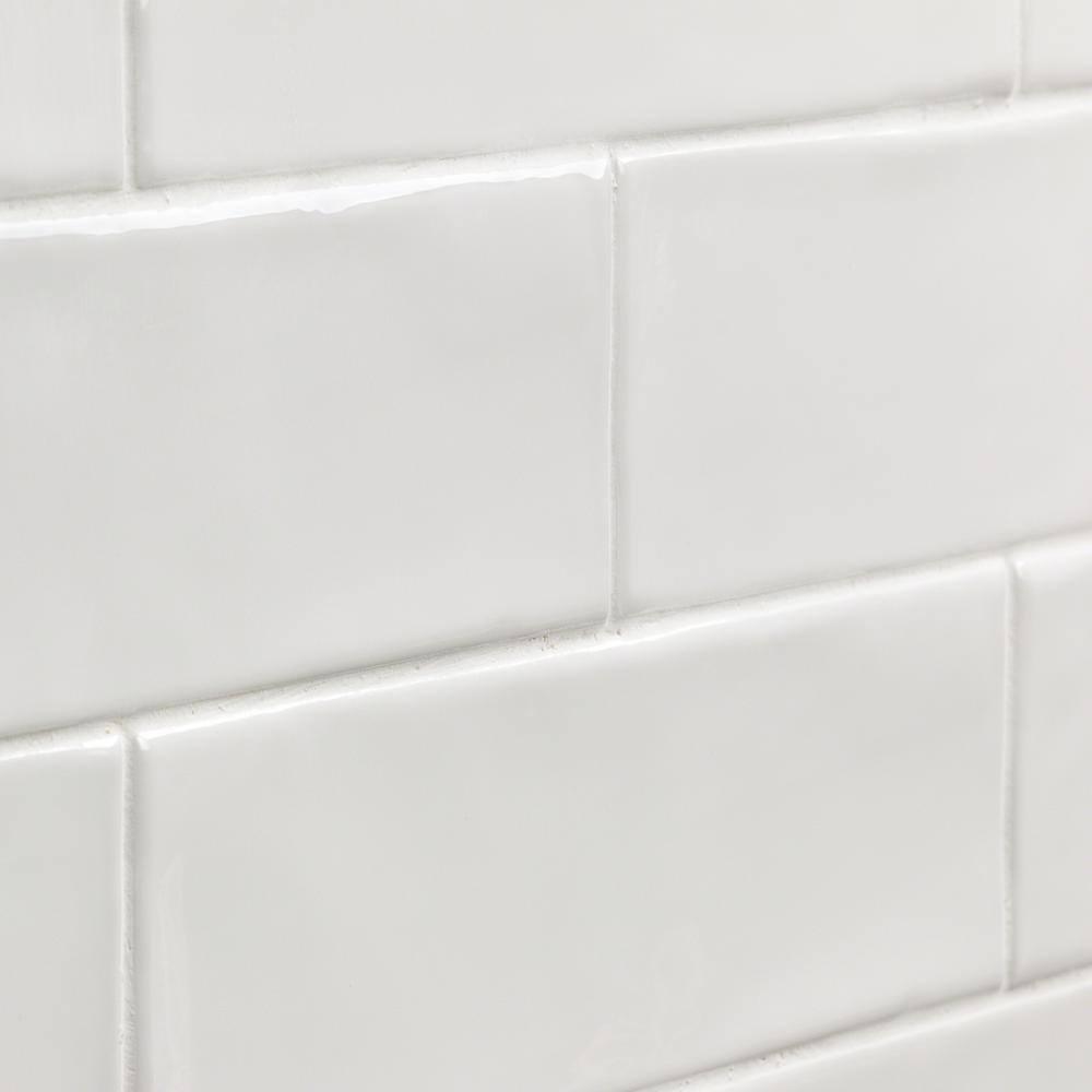 Midland 3'' W x 12'' L Polished Ceramic Subway Tile (5.38 sq. ft. / box)
