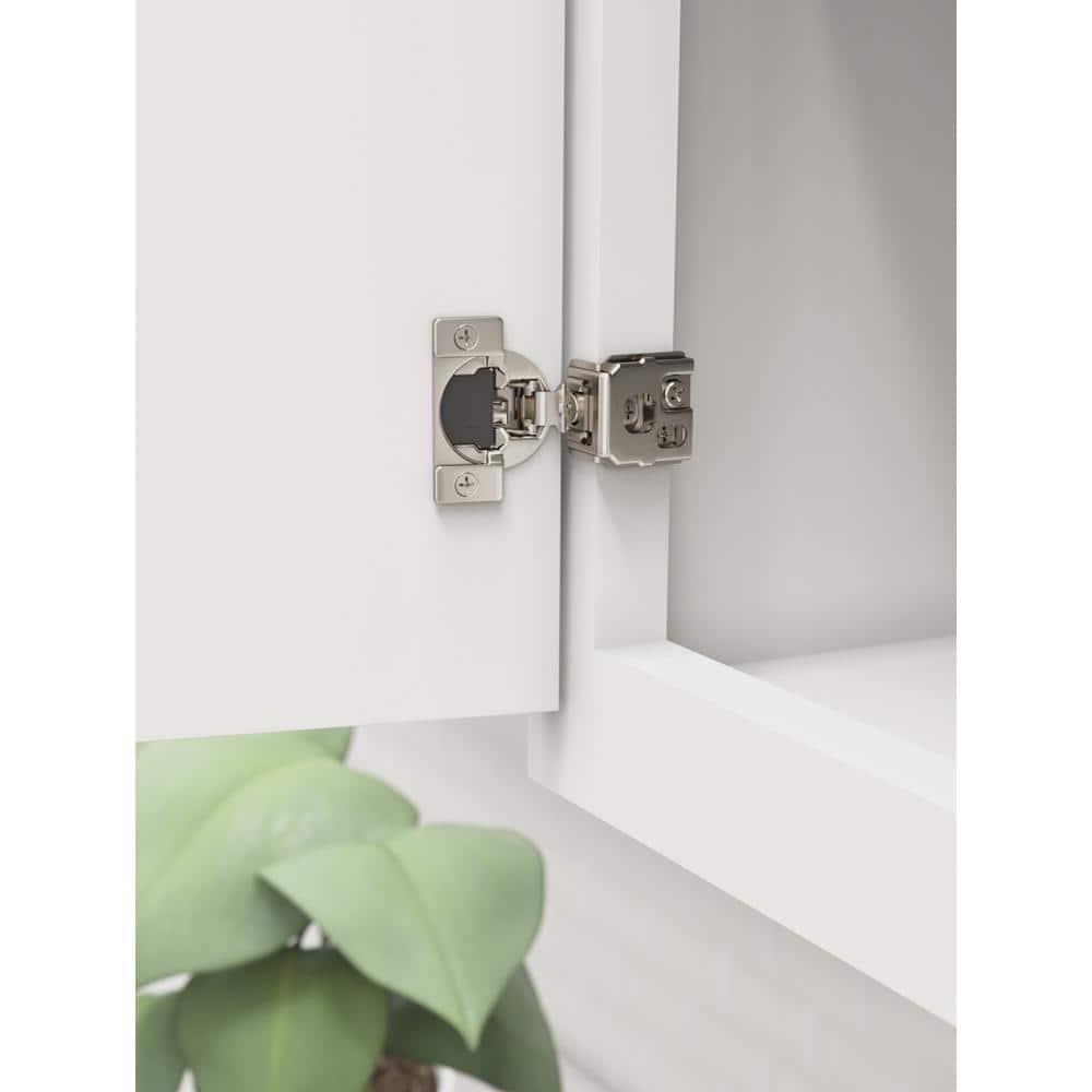 Amerock 1-1/4 inch (32mm) Overlay Face Frame Soft Close Concealed Cabinet Hinge - 1 Pair
