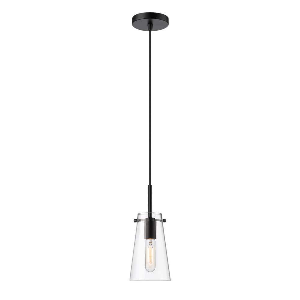 Z-Lite Kira 1 - Light Pendant in  Matte Black