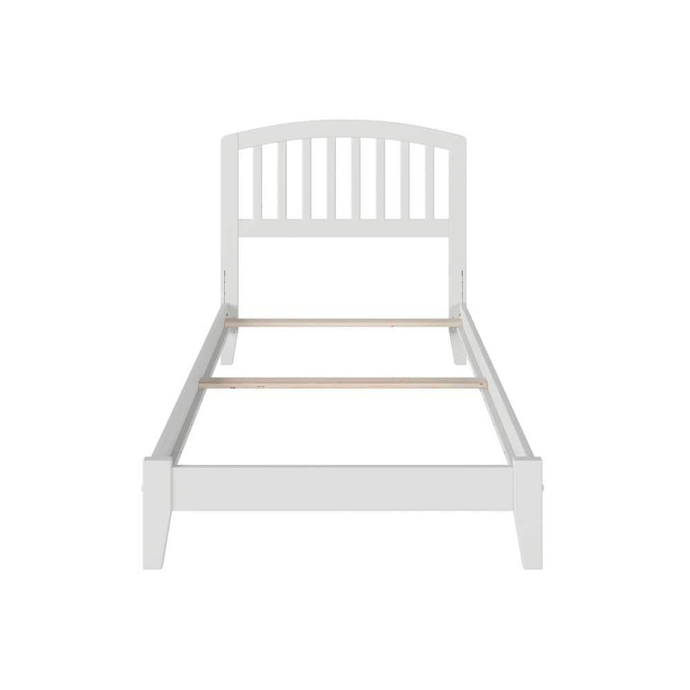 Richmond Twin Traditional Bed in White