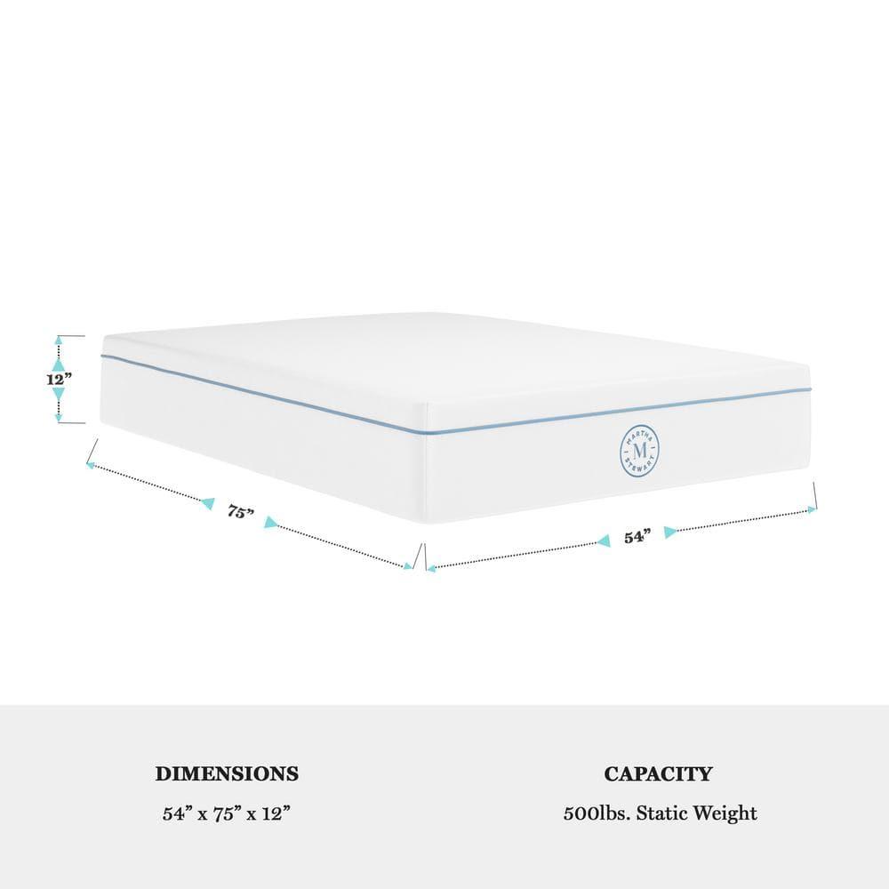 Martha Stewart Martha Stewart SleepComplete 12" Medium-Firm Hybrid Mattress