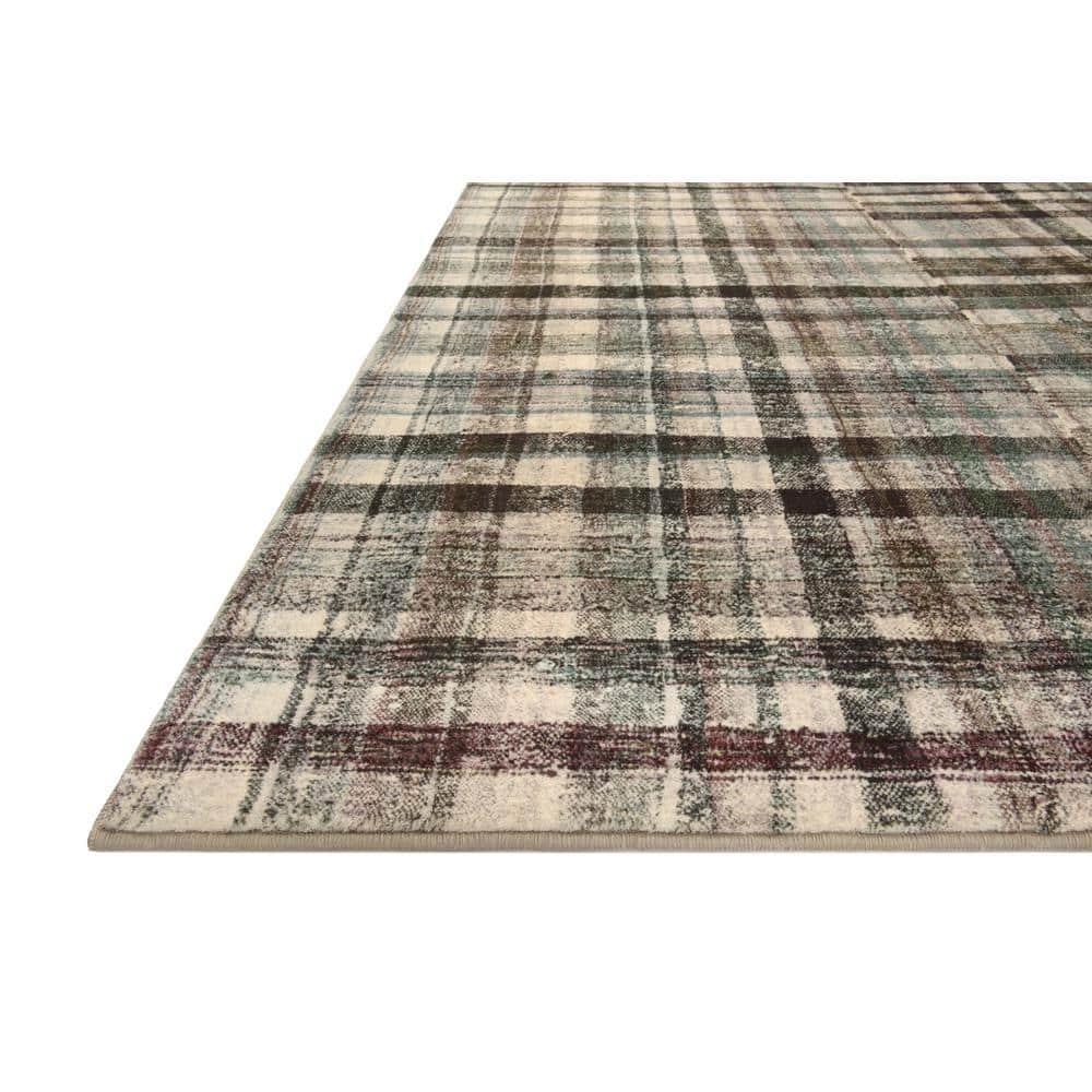 Humphrey Rug by Chris Loves Julia x Loloi - Forest and Multi / 5' x 7'