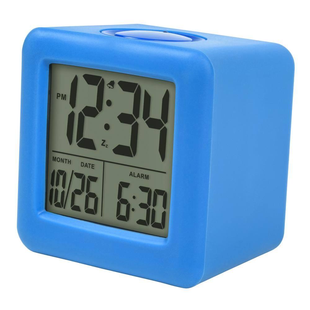 Jieluotekeji Equity By La Crosse Soft-Cube LCD Alarm Clock With Smart Light