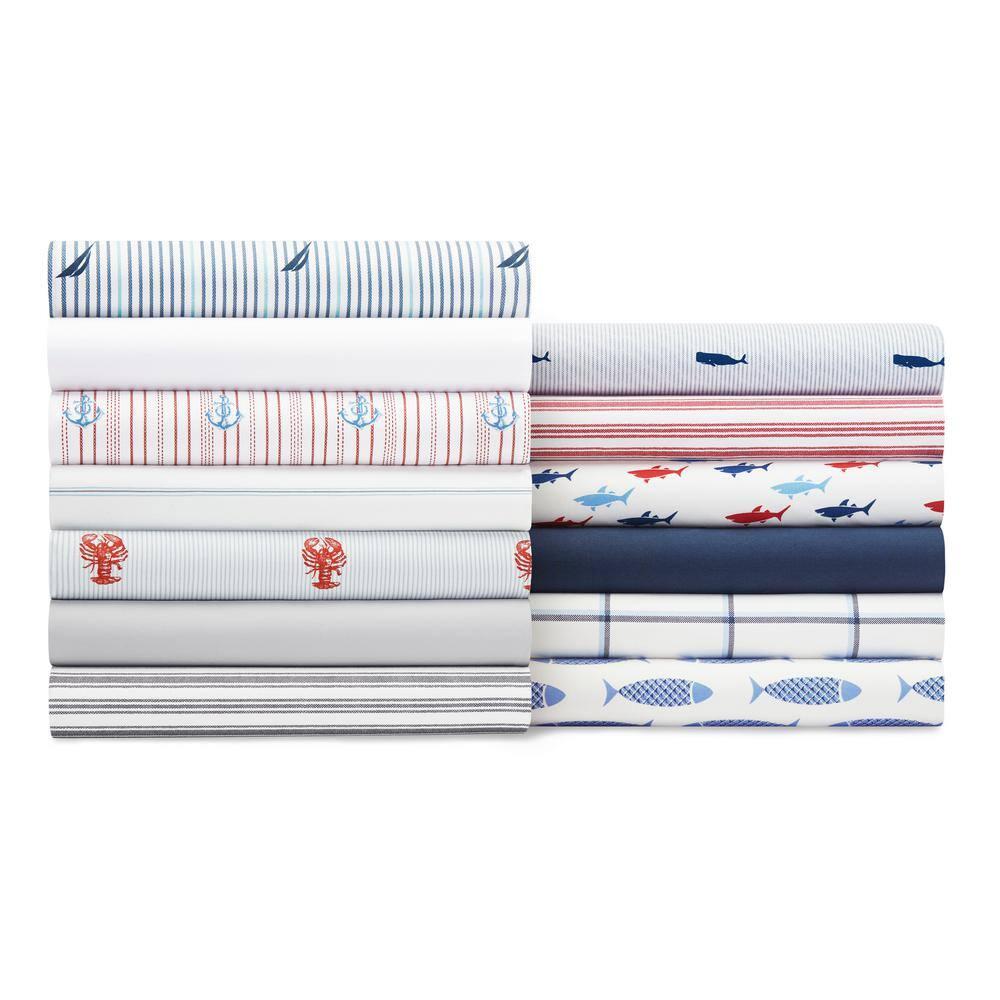 Nautica Nautica Printed Cotton Percale Sheet Sets