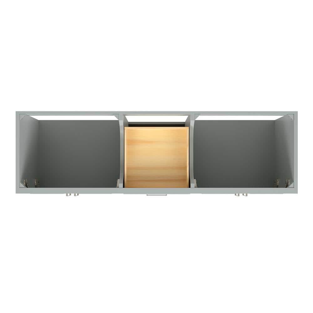 Ariel M072d-Bc Stafford 73" Double Free Standing Vanity Cabinet Only - Grey