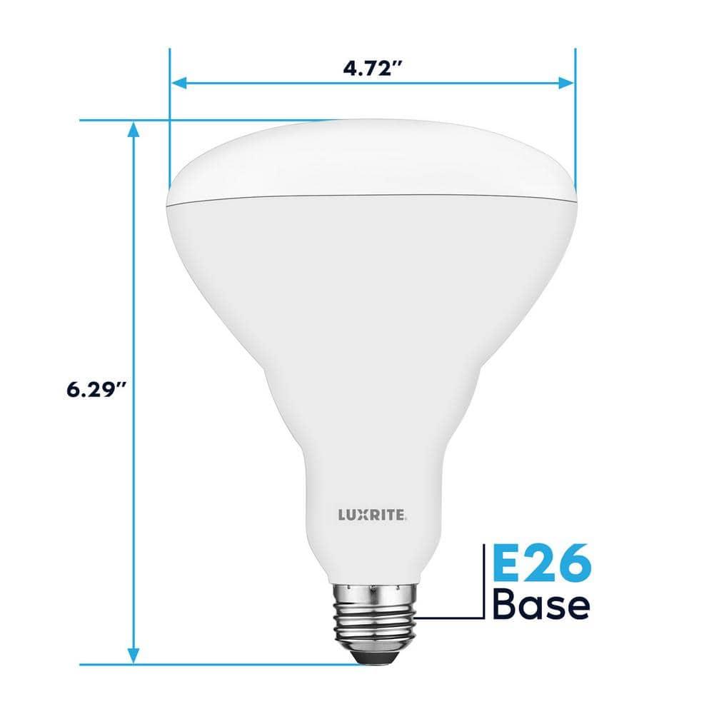 85 Watt Equivalent BR40 E26/Medium (Standard) Dimmable 3500K LED Bulb